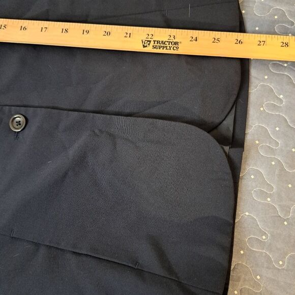 Body by Victoria navy blue lined blazer suit jacket size 6 - Picture 5 of 6